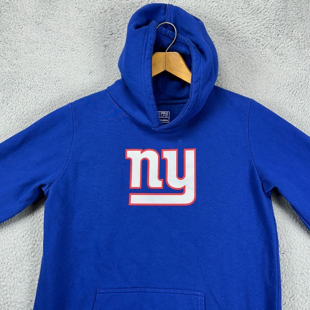 New York‎ Giants Evan Engram Hoodie Sweatshirt Boys Youth XL Blue NFL Fanatics